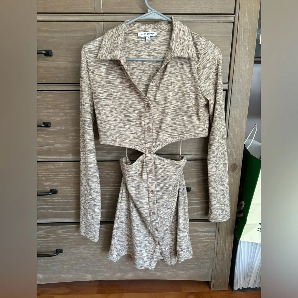 Collared Mini Dress - Picture 5 of 6